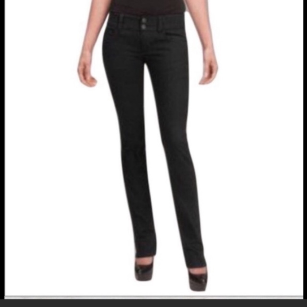 Cabi Jeans. Black size 10. Straight leg. Like new
